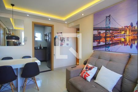 Sala de apartamento à venda com 2 quartos, 55m² em São Jorge, Novo Hamburgo