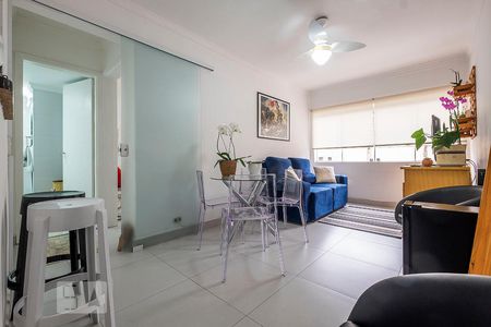 Sala de apartamento à venda com 1 quarto, 58m² em Cerqueira César, São Paulo