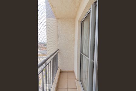 Varanda da Sala de apartamento para alugar com 2 quartos, 51m² em Vila Mimosa, Campinas
