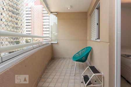 Studio para alugar com 40m², 1 quarto e 1 vagaVaranda