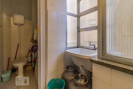 Apartamento à venda com 133m², 3 quartos e sem vagaDetalhe da area de serviço