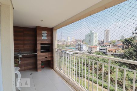 Varanda da Sala de apartamento à venda com 4 quartos, 115m² em Vila Santo Antônio, Guarulhos