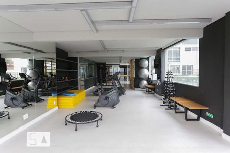 Apartamento para alugar com 78m², 1 quarto e 1 vaga Apartamento para alugar com 78m², 1 quarto e 1 vagaÁrea comum - Academia