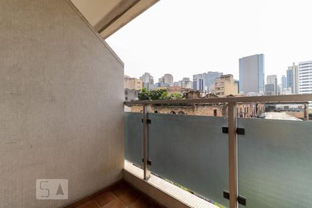 Varanda da Sala de apartamento para alugar com 3 quartos, 110m² em Liberdade, São Paulo