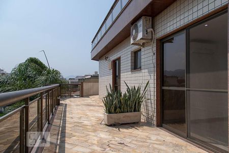 Varanda da sala 1 de apartamento à venda com 5 quartos, 347m² em Recreio dos Bandeirantes, Rio de Janeiro