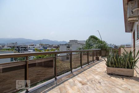 Varanda da sala 1 de apartamento à venda com 5 quartos, 347m² em Recreio dos Bandeirantes, Rio de Janeiro