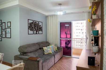 Sala de apartamento à venda com 3 quartos, 70m² em Vila das Merces, São Paulo