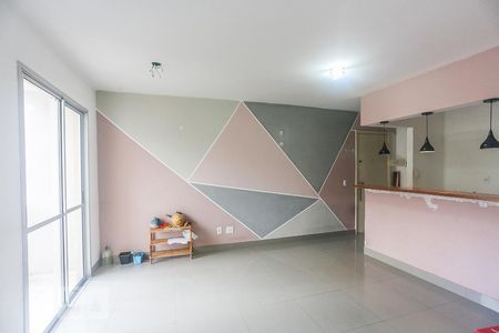 Sala de Estar de apartamento para alugar com 2 quartos, 55m² em Jardim Sarah, São Paulo