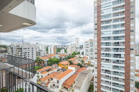 Sala - Vista de apartamento à venda com 3 quartos, 130m² em Sumaré, São Paulo