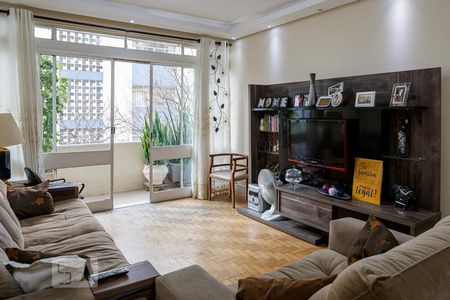 Sala de apartamento à venda com 3 quartos, 126m² em Paraíso, São Paulo