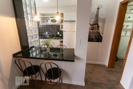 Studio à venda com 38m², 1 quarto e 1 vagaCozinha - Kitnet