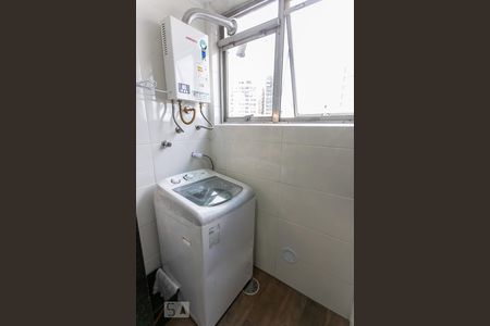 Studio à venda com 38m², 1 quarto e 1 vagaCozinha área de serviço - Kitnet