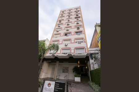 Studio à venda com 38m², 1 quarto e 1 vagaFachada do Prédio