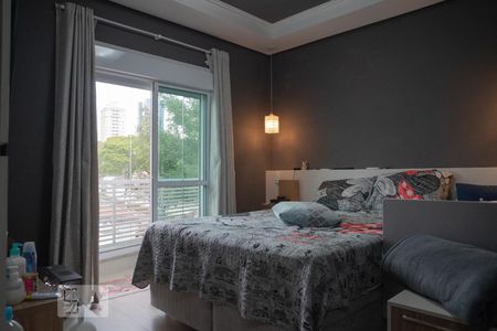 Suite de apartamento à venda com 2 quartos, 140m² em Vila Alzira, Santo André