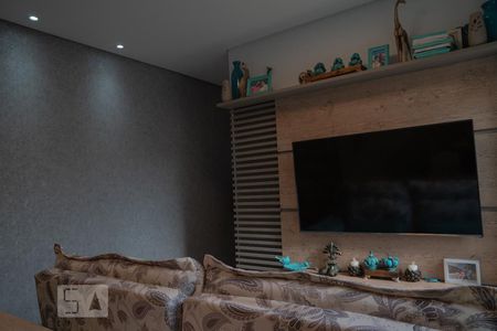 Sala de apartamento à venda com 2 quartos, 140m² em Vila Alzira, Santo André