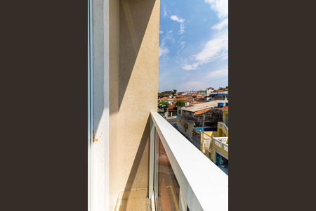 Varanda do Quarto 1 de casa de condomínio para alugar com 2 quartos, 55m² em Vila Nivi, São Paulo