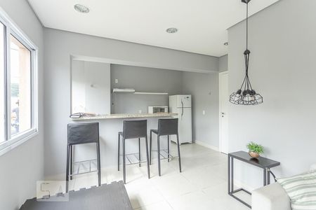 Apartamento à venda com 32m², 1 quarto e sem vagaSalão de Festa