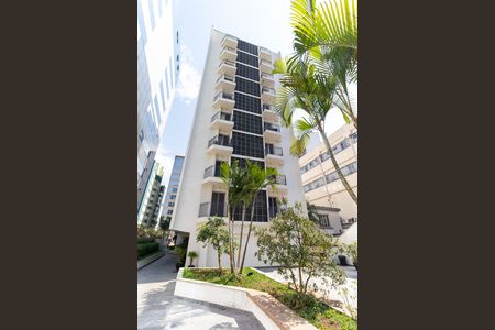 Apartamento para alugar com 38m², 1 quarto e 1 vaga Apartamento para alugar com 38m², 1 quarto e 1 vagaFachada