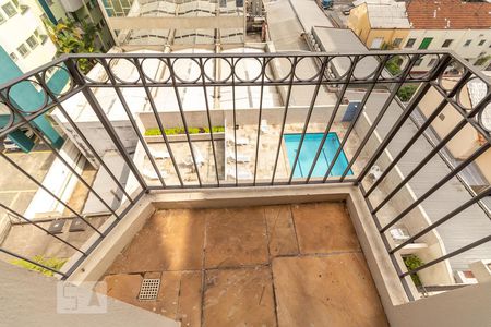 Apartamento para alugar com 38m², 1 quarto e 1 vaga Apartamento para alugar com 38m², 1 quarto e 1 vagaVaranda