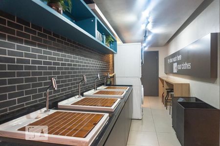 Studio à venda com 28m², 1 quarto e sem vagaÁrea comum - Lavanderia