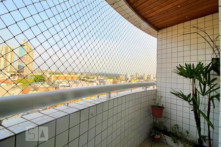 Varanda da Sala de apartamento à venda com 3 quartos, 90m² em Vila Pinheirinho, Santo André