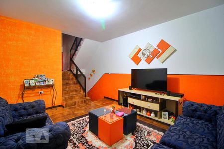 Sala de casa à venda com 4 quartos, 240m² em Jardim Marek, Santo André