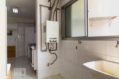Área de serviço de apartamento à venda com 3 quartos, 120m² em Campo Belo, São Paulo