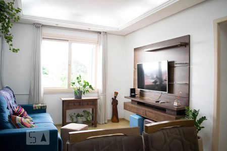 Sala de Estar de apartamento à venda com 2 quartos, 70m² em Tristeza, Porto Alegre
