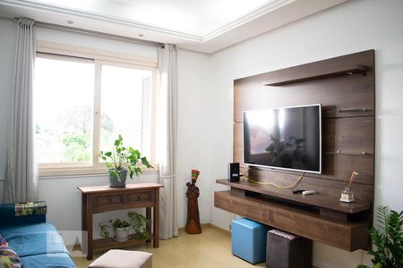 Sala de Estar de apartamento à venda com 2 quartos, 70m² em Tristeza, Porto Alegre