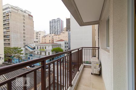 Sacada de apartamento à venda com 1 quarto, 30m² em Centro, São Paulo