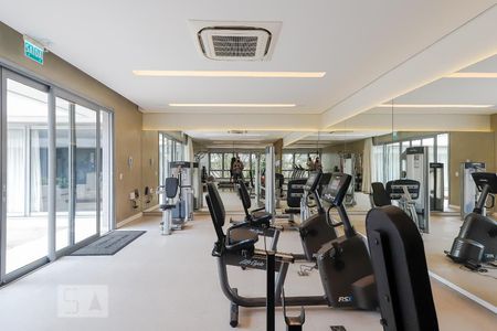 Studio para alugar com 39m², 1 quarto e 1 vaga Studio para alugar com 39m², 1 quarto e 1 vagaÁrea comum - Academia