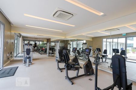 Studio para alugar com 39m², 1 quarto e 1 vaga Studio para alugar com 39m², 1 quarto e 1 vagaÁrea comum - Academia