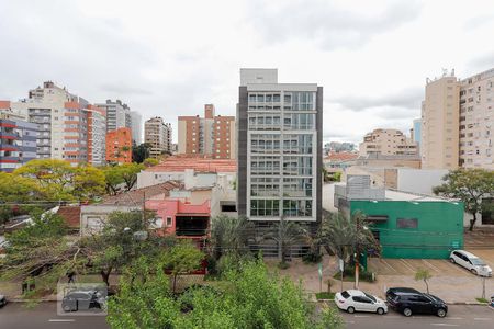 Vista da Varanda de kitnet/studio para alugar com 1 quarto, 39m² em Auxiliadora, Porto Alegre