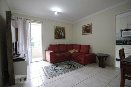 Sala de apartamento à venda com 1 quarto, 56m² em Fazenda Morumbi, São Paulo