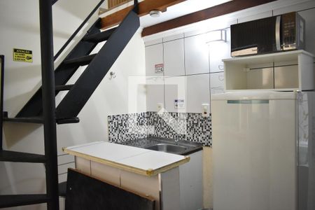 Sala/Cozinha de apartamento para alugar com 1 quarto, 24m² em Mirandópolis, São Paulo