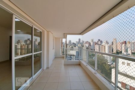 Varanda da Sala de apartamento para alugar com 3 quartos, 110m² em Vila Suzana, São Paulo