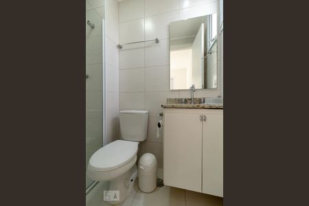 Banheiro 1 - Suíte de apartamento para alugar com 2 quartos, 47m² em Consolação, São Paulo