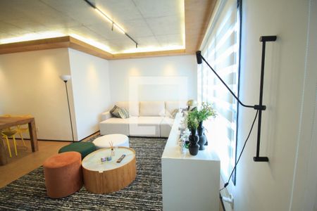 Sala de apartamento à venda com 1 quarto, 70m² em Vila Regente Feijó, São Paulo