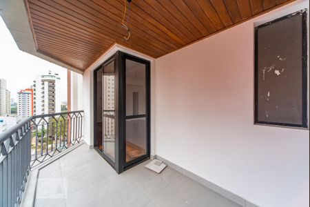 Varanda da Sala de apartamento para alugar com 3 quartos, 117m² em Jardim Bela Vista, Santo André