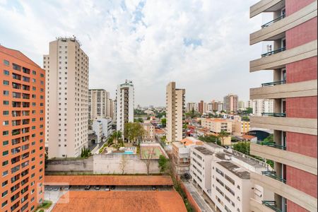 suíte vista de apartamento para alugar com 3 quartos, 117m² em Jardim Bela Vista, Santo André