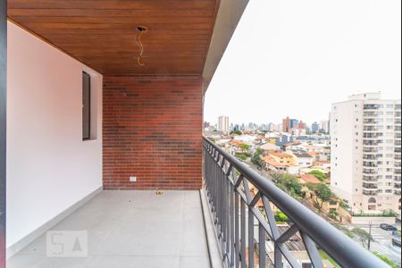 Varanda da Sala de apartamento para alugar com 3 quartos, 117m² em Jardim Bela Vista, Santo André