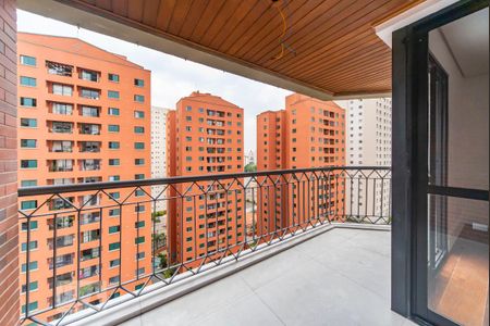 Varanda da Sala de apartamento para alugar com 3 quartos, 117m² em Jardim Bela Vista, Santo André