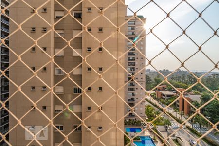 Vista da Suíte de apartamento para alugar com 1 quarto, 63m² em Alphaville Empresarial, Barueri