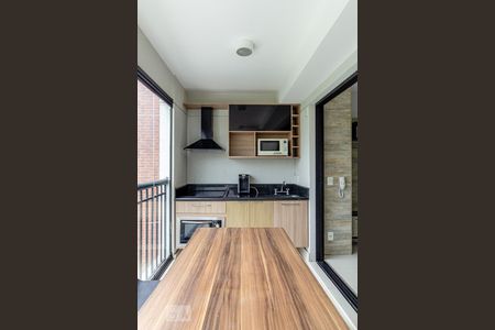 Apartamento à venda com 45m², 1 quarto e 1 vagaVaranda/Cozinha