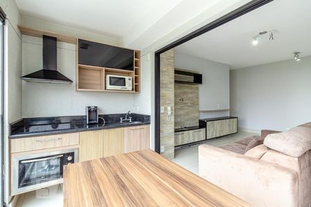 Apartamento à venda com 45m², 1 quarto e 1 vagaVaranda/Cozinha