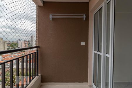Varanda da Sala de apartamento para alugar com 2 quartos, 47m² em Vila Dom Pedro Ii, São Paulo