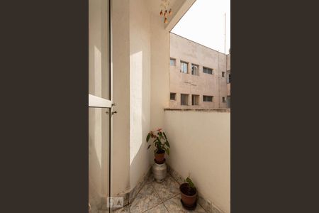 Sacada da sala  de apartamento à venda com 2 quartos, 56m² em Vila Rui Barbosa, São Paulo