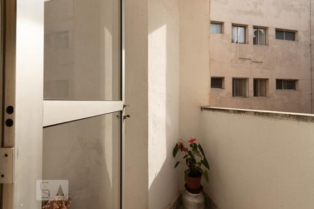 Sacada da sala  de apartamento à venda com 2 quartos, 56m² em Vila Rui Barbosa, São Paulo