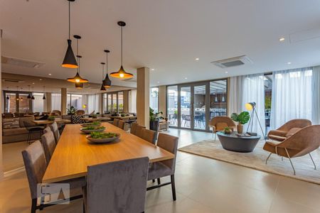 Apartamento para alugar com 64m², 2 quartos e 1 vagaÁrea comum - Salão de festas
