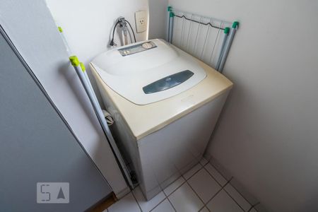 Detalhe da Cozinha de apartamento para alugar com 1 quarto, 60m² em Alphaville Industrial, Barueri